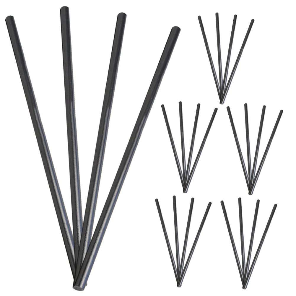 

100pcs High Adhesion Hot Melt Glue Sticks Black 7x200mm DIY Crafts Home Decor Repairs Multi use Melting Glue Stick