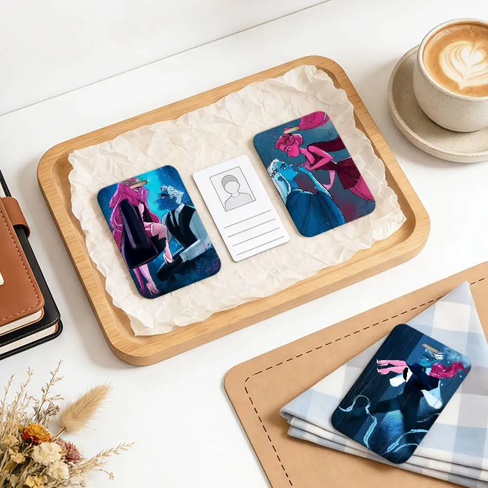 Lore Olympus Books Black Nylon Lanyard Card Holder Set ID Preventing Loss