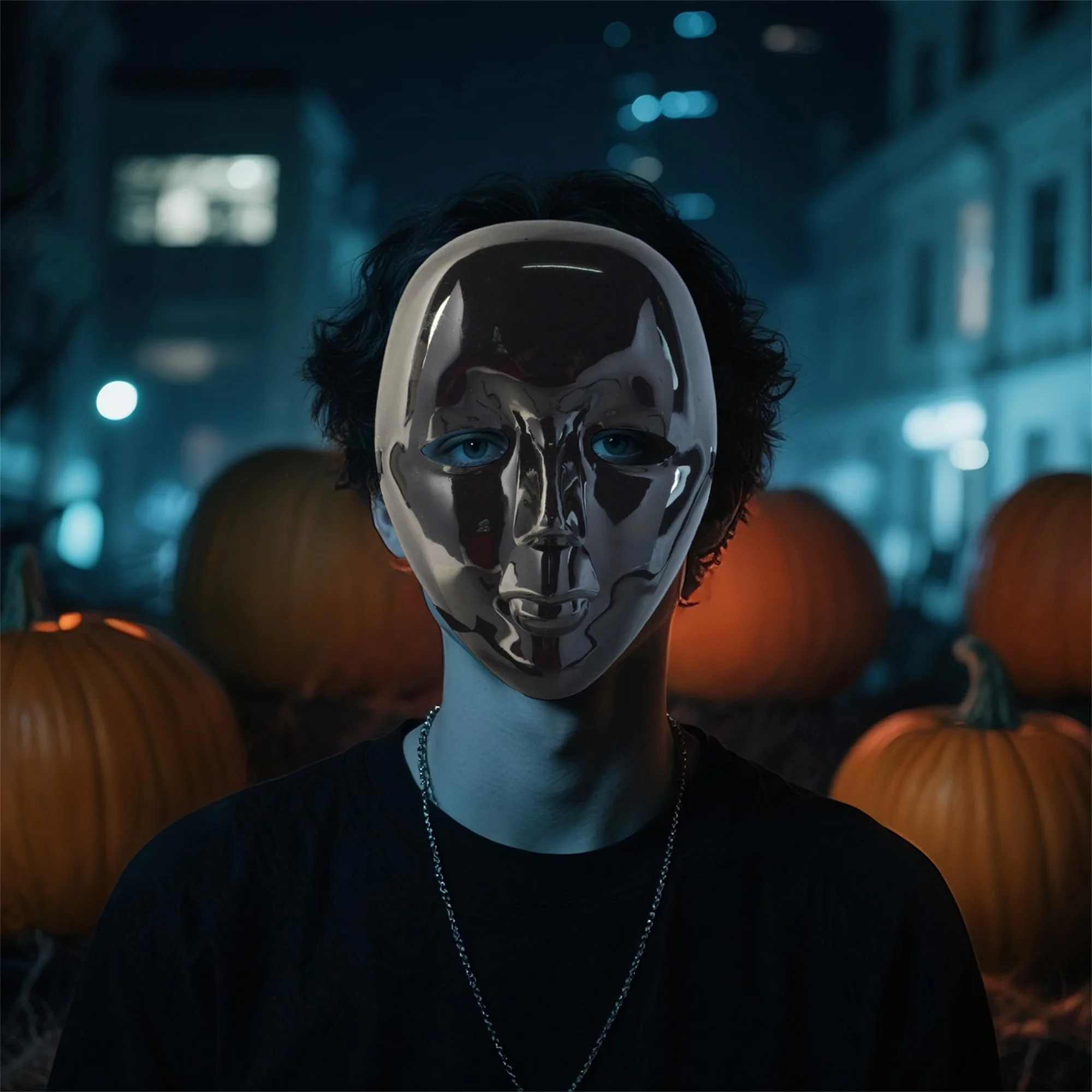 Masque de mascarade gothique en dentelle pour Halloween, avec strass, pour fête costumée, spectacle de danse en salle de bal
