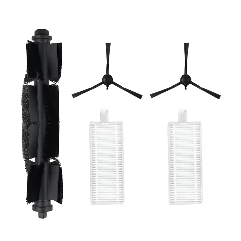 ل بولاريس PVCR 5001 / 6001 / PVCRDC 5002 / 6002 الأسطوانة الجانب فرشاة تصفية خرقة روبوت المكانس الملحقات