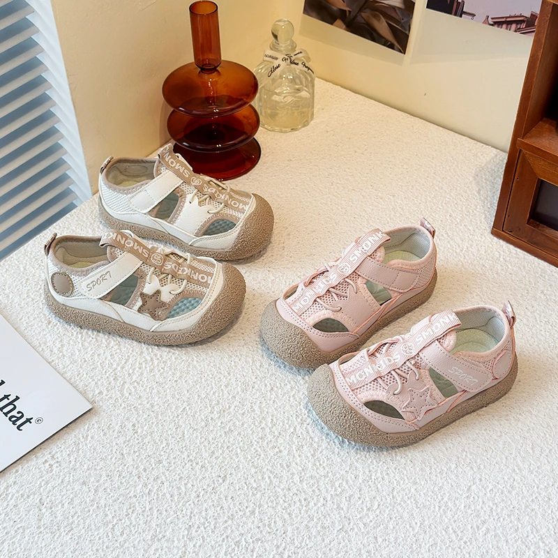 

Children's Baby Sandals Boys' Toddler Shoes Hollow Casual Shoes for Boys Girls Ages 0-6 Non-Slip Casual Kids Sneakers Sandals