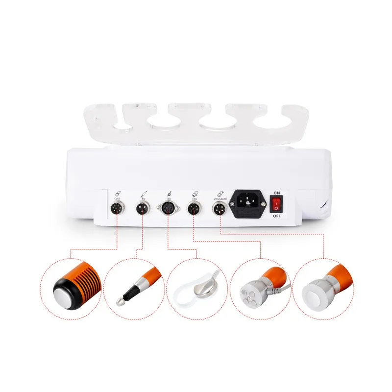 Hurtownia: Ultradźwiękowe urządzenie do pielęgnacji twarzy 4 w 1 do użytku domowego, fototerapia, młotek zimny, ujędrnianie skóry, lifting twarzy.