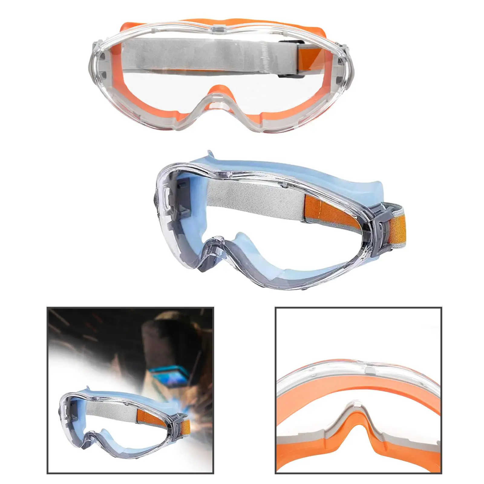 Safety Goggles Windproof for Men Women for Industrial Lab Use Lawn Mowing