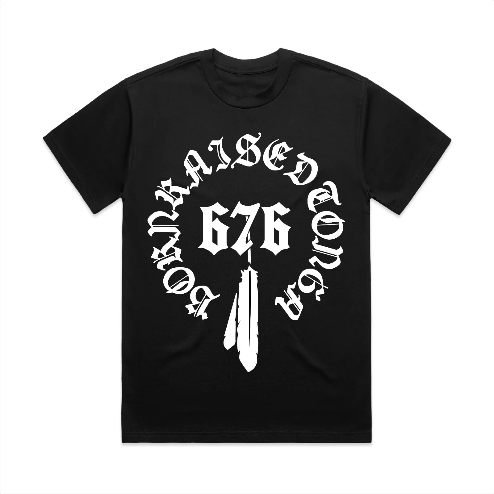 BORN RAISED TONGA. PROCLUB Ultra Heavyweight American Style Hip Hop Tee