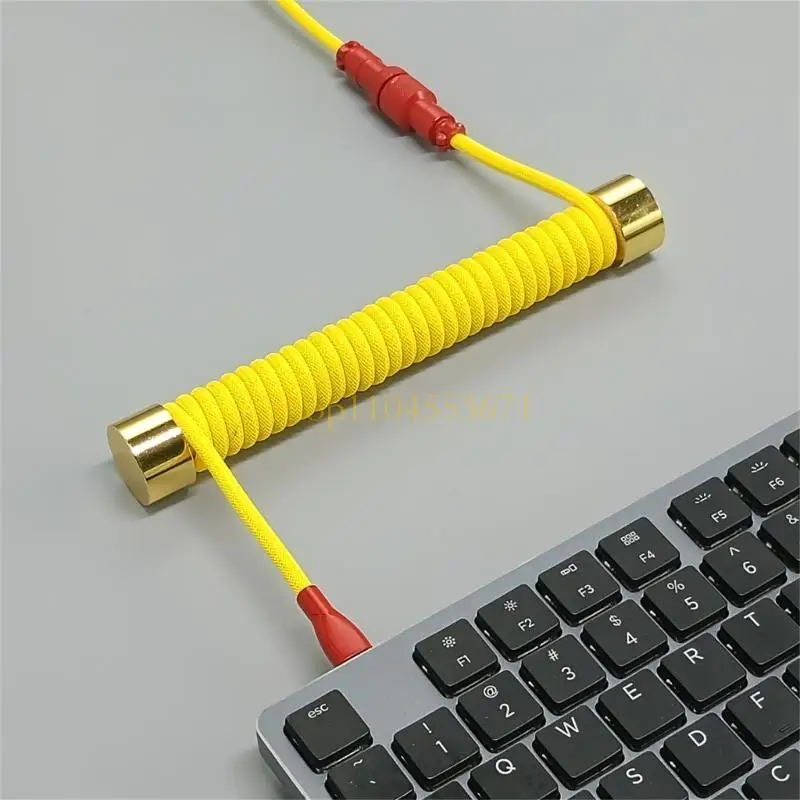 

Best Seller Coiled Keyboard Cable Rod Weight Rod Cable Management Metal