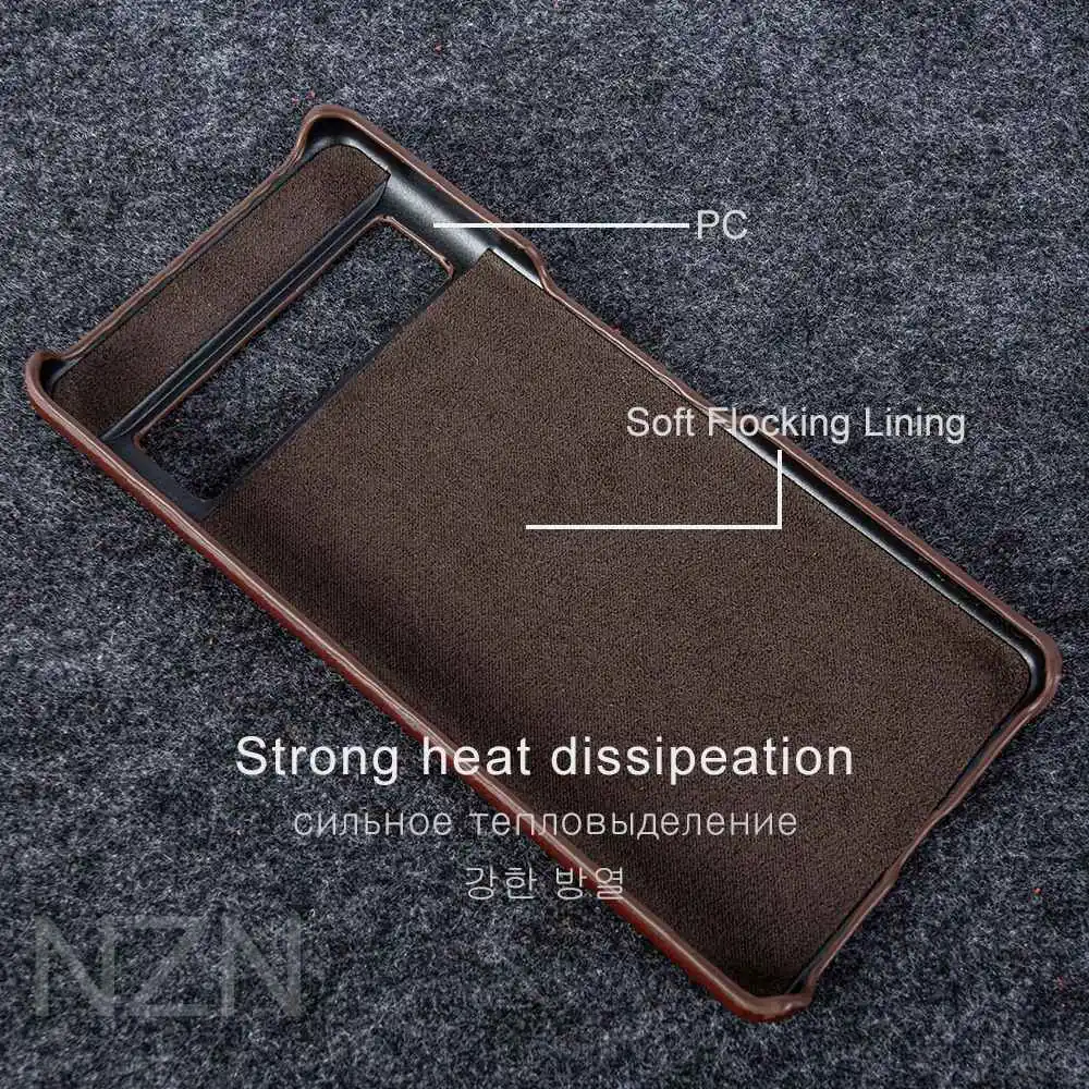 For Google pixel 7 Case Luxury Oil Wax Genuine Leather Cover Pixel 6A 8Pro 7Pro 5A capa Protective Etui Back Coque Carcasa Shell