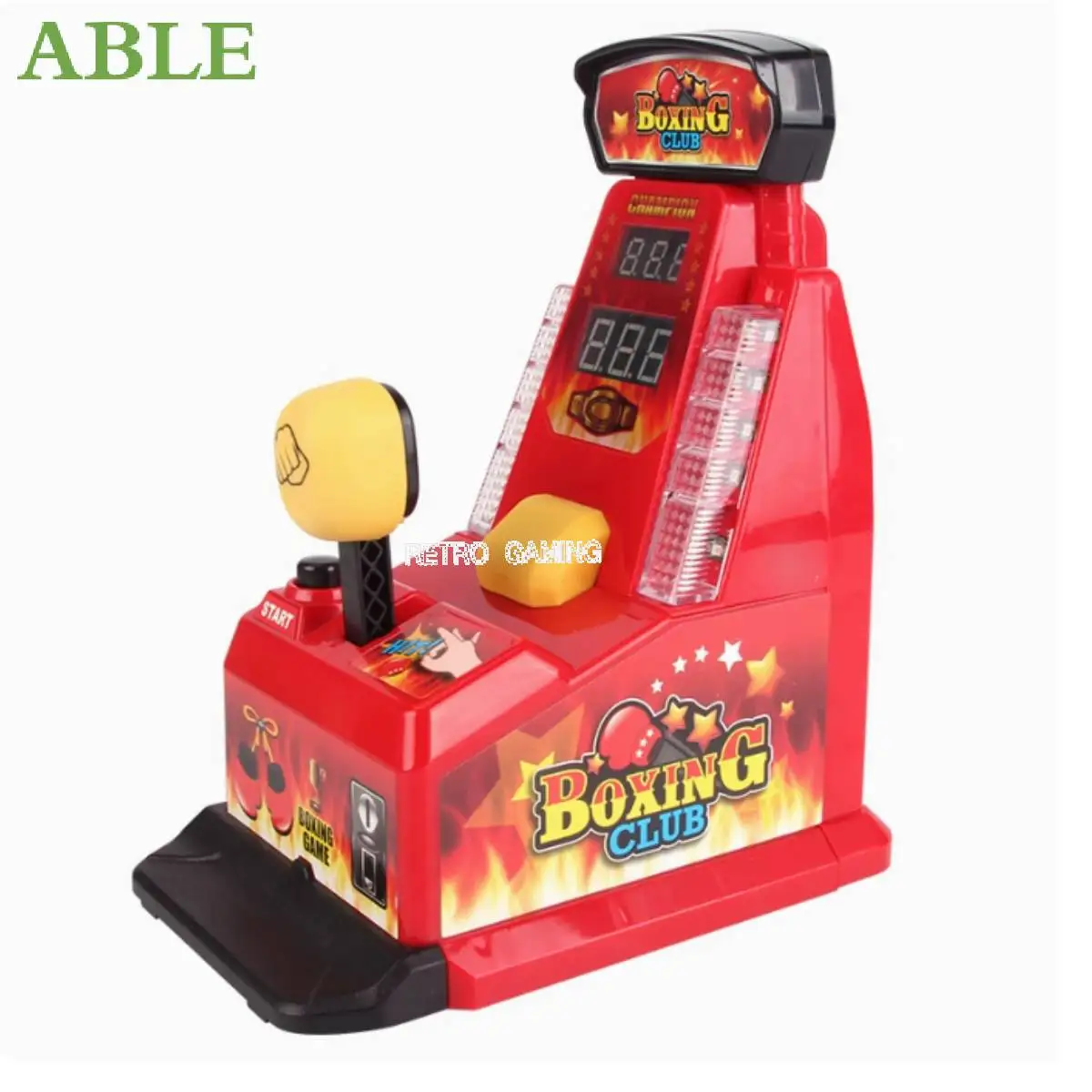 

Mini Finger Boxing Machine Boxing Desk Competition Toy Kids Educational Desktop Finger Integrator Machine Toy