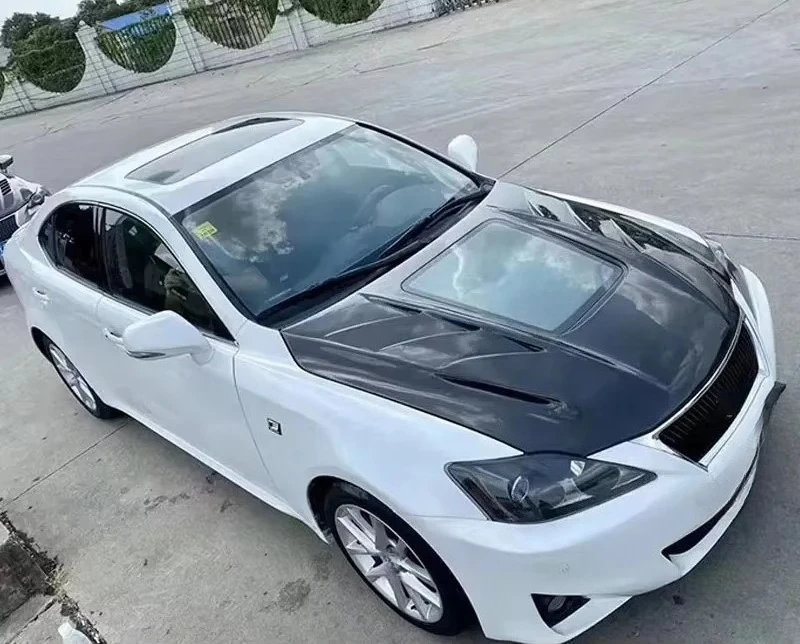 Kap Mesin Serat Karbon untuk IS250 Bonnet Depan