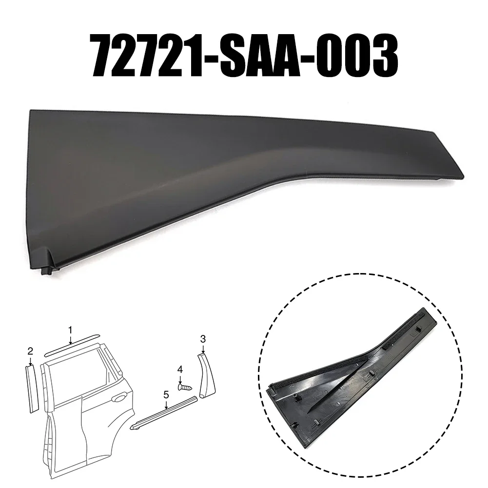 

Right Car Rear Door Pillar Garnish For Honda For Fit 2007-2008 72721-SAA-003 Anti-corrosion, Wear-resistant, And Non-deformation