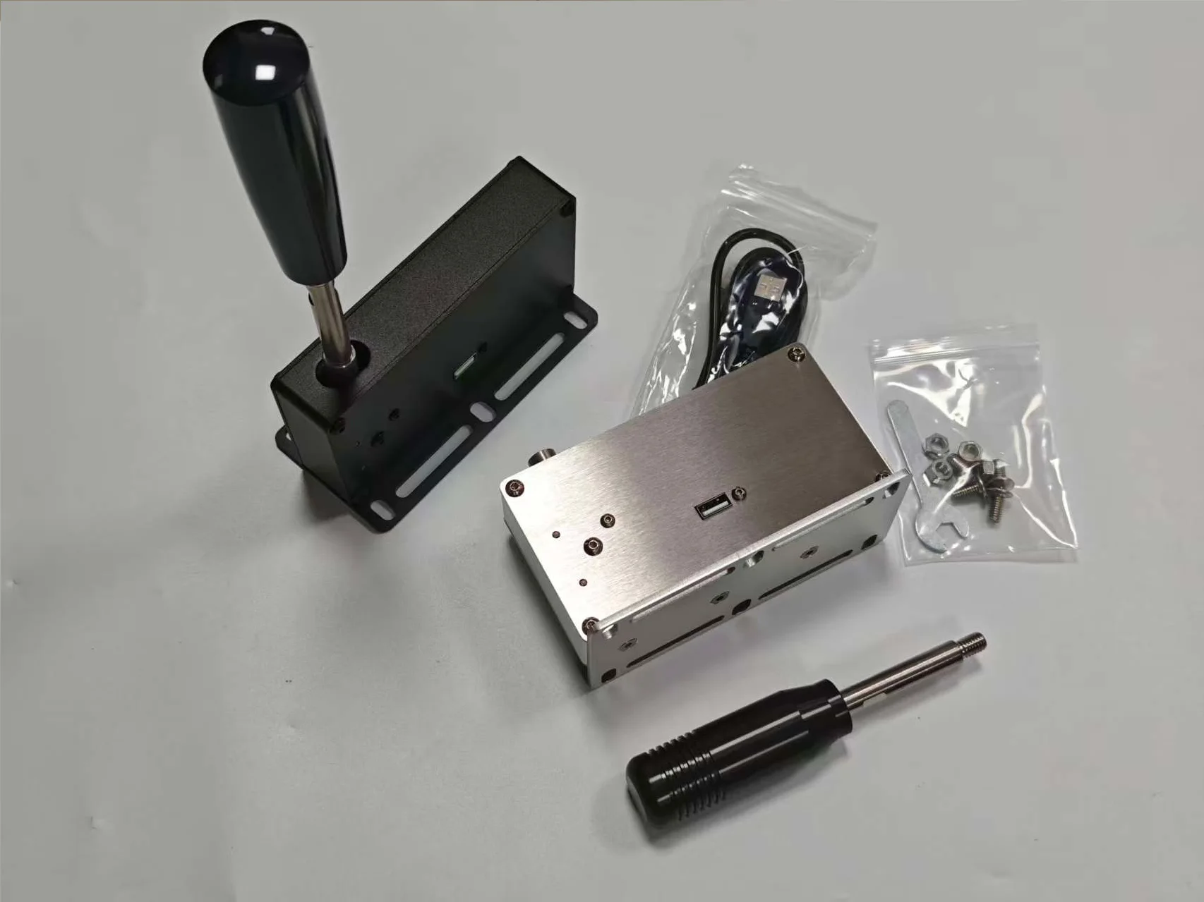 Image of PC USB Rennspiele Sequenzieller Schalthebel H-Gangschaltung SIM für Logitech G920 G923 G25 G27 G29 Thrustmaster T300RS/GT T500 für ETS2