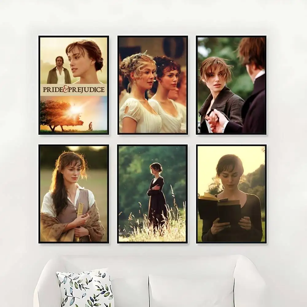 الكبرياء والتحامل المشارك صورة حائط لوح رسم الفن ديكور المنزل طباعة لغرفة المعيشة ديكور