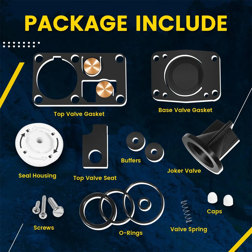 Ersetzen Sie das manuelle Toiletten-Service-Kit für Jabsco 2016-2018 für Toiletten der Serien 2014-2 & 2010-2 (2014-2019) oder (2014-2019) – Detail 14