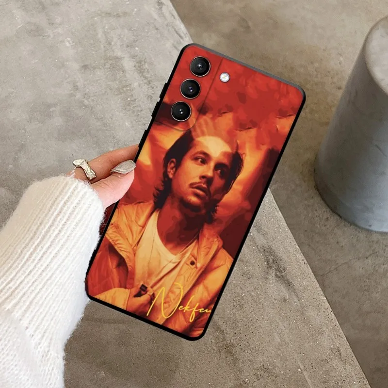 Nekfeu Ken Samaras Rapper Phone Case for Samsung Galaxy S22 S23 S21 S20 FE Ultra S10 S9 S8 Plus S10e Note 20Ultra 10Plus Cover image 4