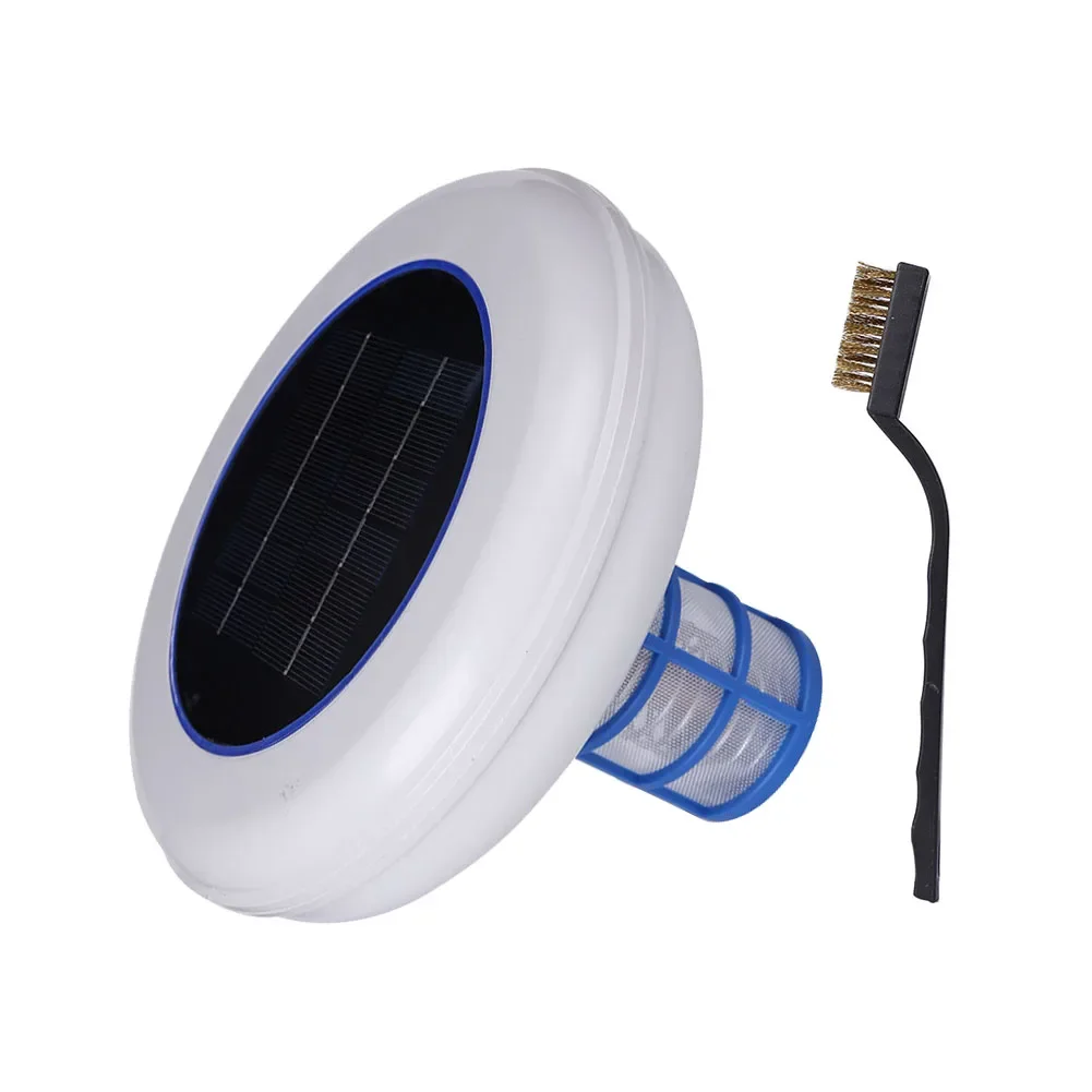 Solar Powered Pool Ionizer Purifier Resistance Lower Chlorine Electronic Components Purifier Copper Silver Ion Cleaning Purifier