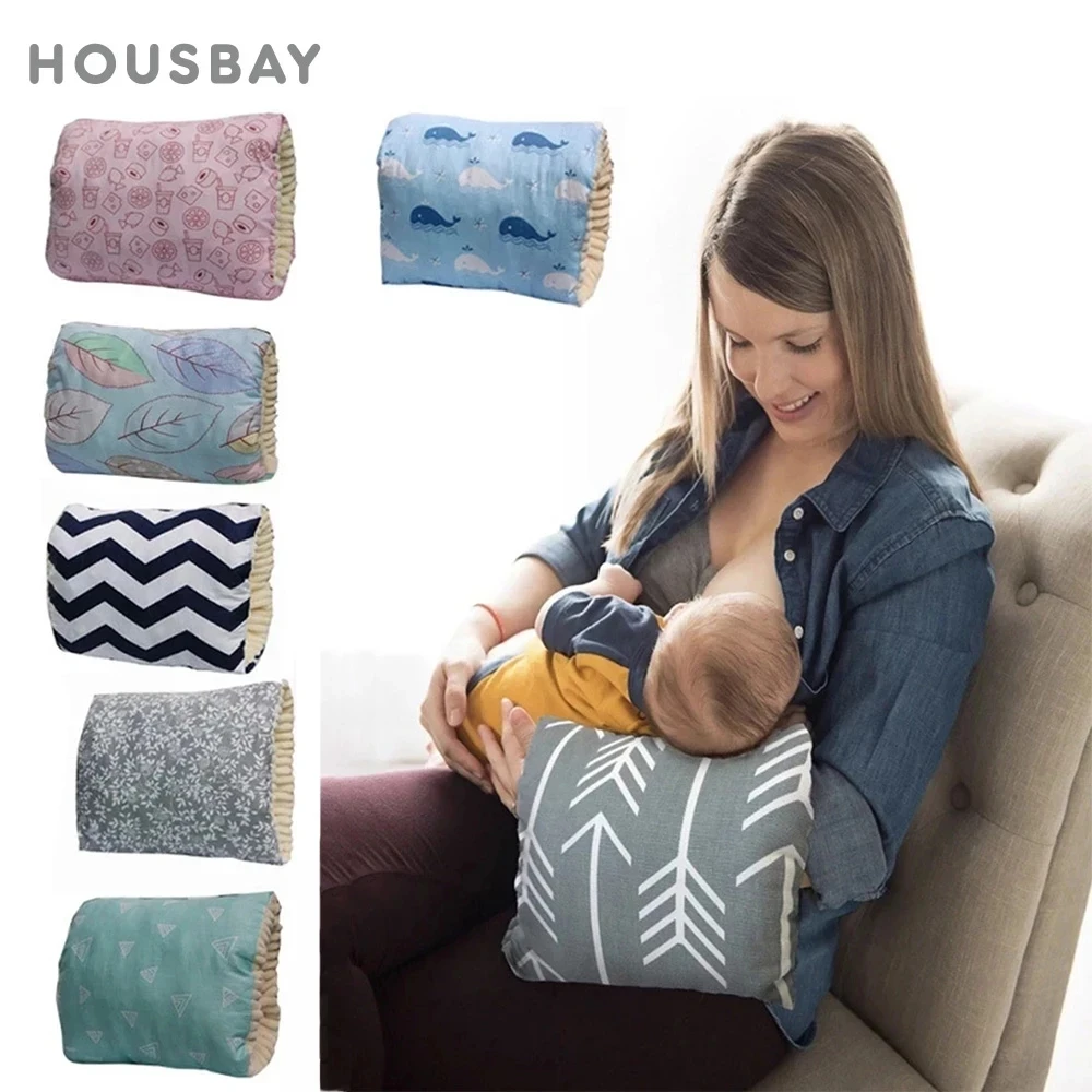 Adjustable Baby Cotton Nursing Arm Pillow Breastfeeding Washable Baby Infant Nursing Breastfeeding Pillow Cushion Arm Pad