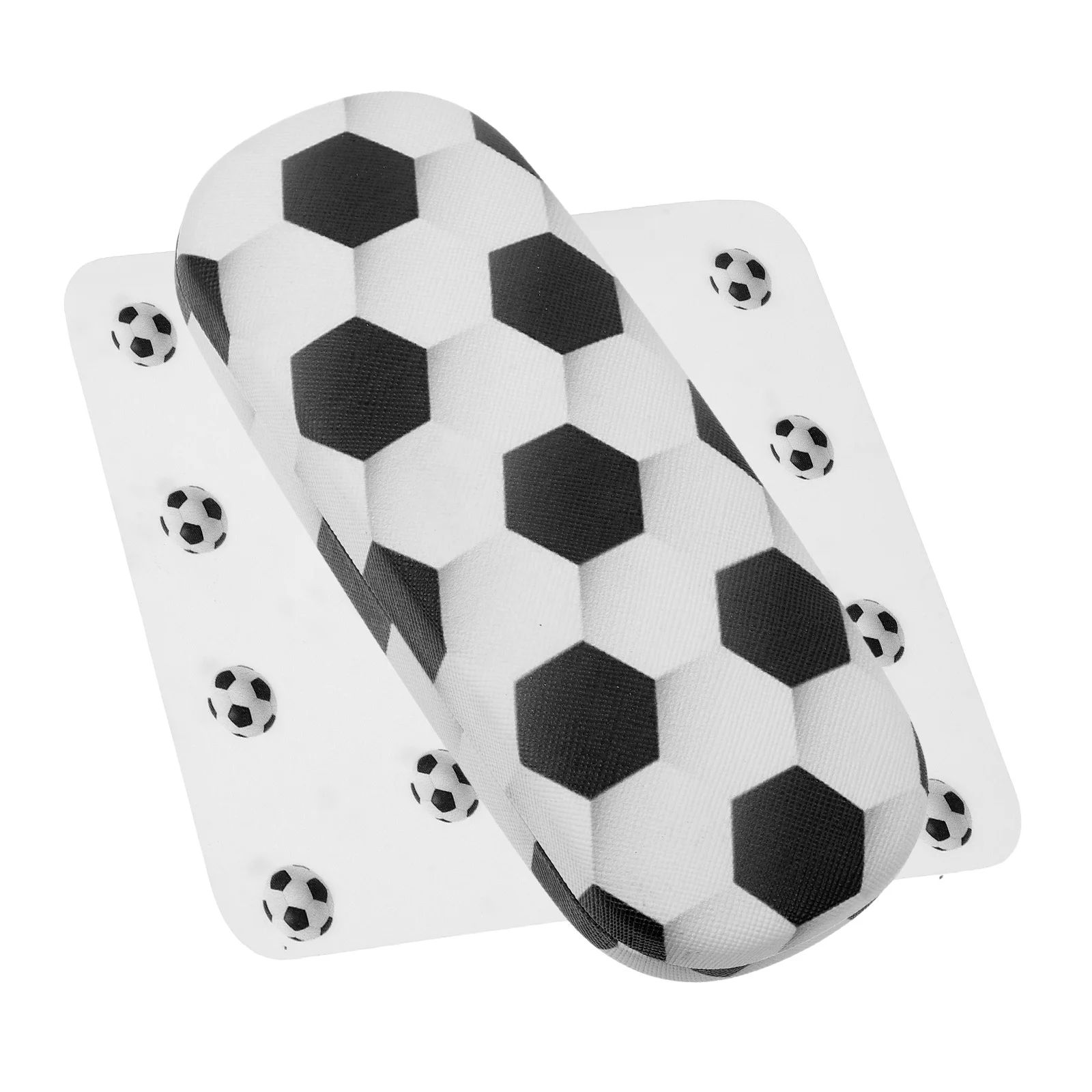 

Hard Shell Eyeglasses Case for Funny Soccer Pattern Protective Sunglasses Box Portable Reading Glasses Holder