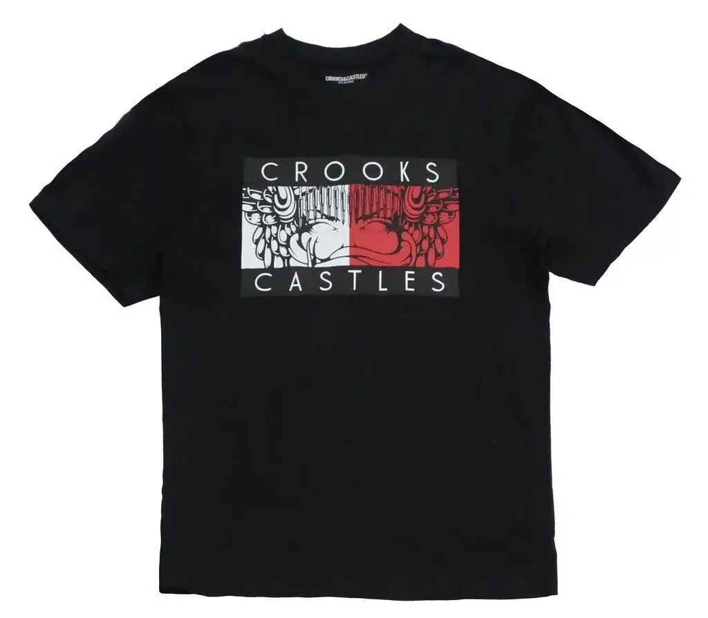 

Crooks & Castles Men's T-Shirt Figuh Short Sleeve Crewneck Tee