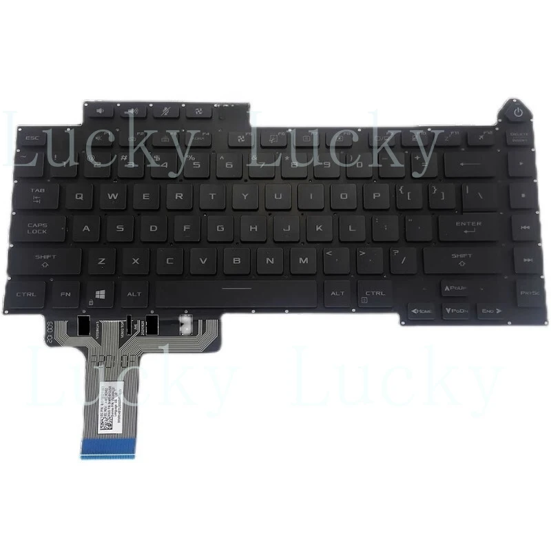

f New US Keyboard For Asus ROG Strix Scar G533ZM G533ZW G533ZX 15.6'' RGB backlit
