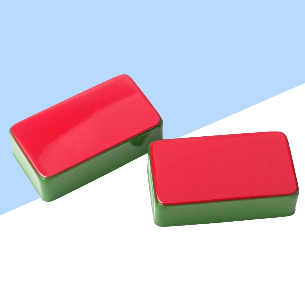 2 قطعة لاقط الغيتار غطاء نحاسي مغلق بالكامل غطاء لاقط معدني لفائف واحدة هامبوكر واقية التحكم في الضوضاء الغيتار الكهربائي #6