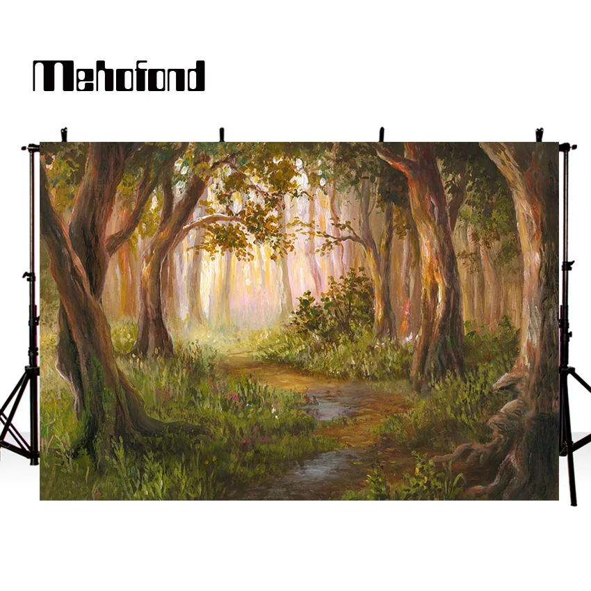 Mehofond Mùa Xuân Nền Chụp Ảnh Nắng Xanh Rừng Rừng Cho Bé Sinh Nhật Phông Nền Chụp Ảnh Phòng Thu Photophone