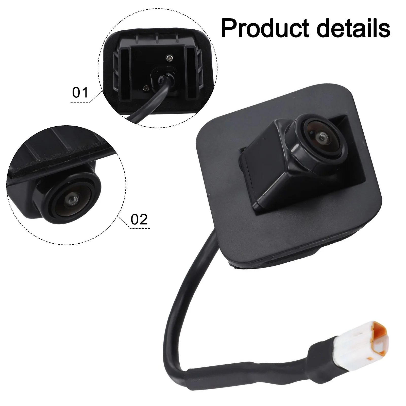 

Rear View Panoramic Camera 01732647 Waterproof For Geely For Boyue For NL-3 For Atlas For Emgrand For X7 Sport Car Backup