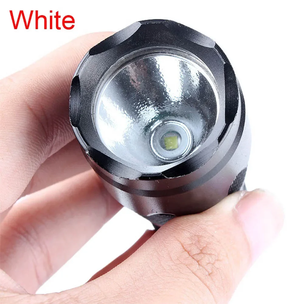 LED 3000LM Tactical Flashlight Aluminium LED Flashlight Waterproof Torch Flashlight LED Lamp 18650 Battery for Hunting Camping