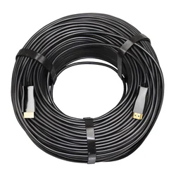 HDMI Fiber Optical Cable 4K 60Hz HDMI Fiber Extension Cable 18Gbps High Speed HDR Male to Male for PS5 PC HDTV Projector Monitor