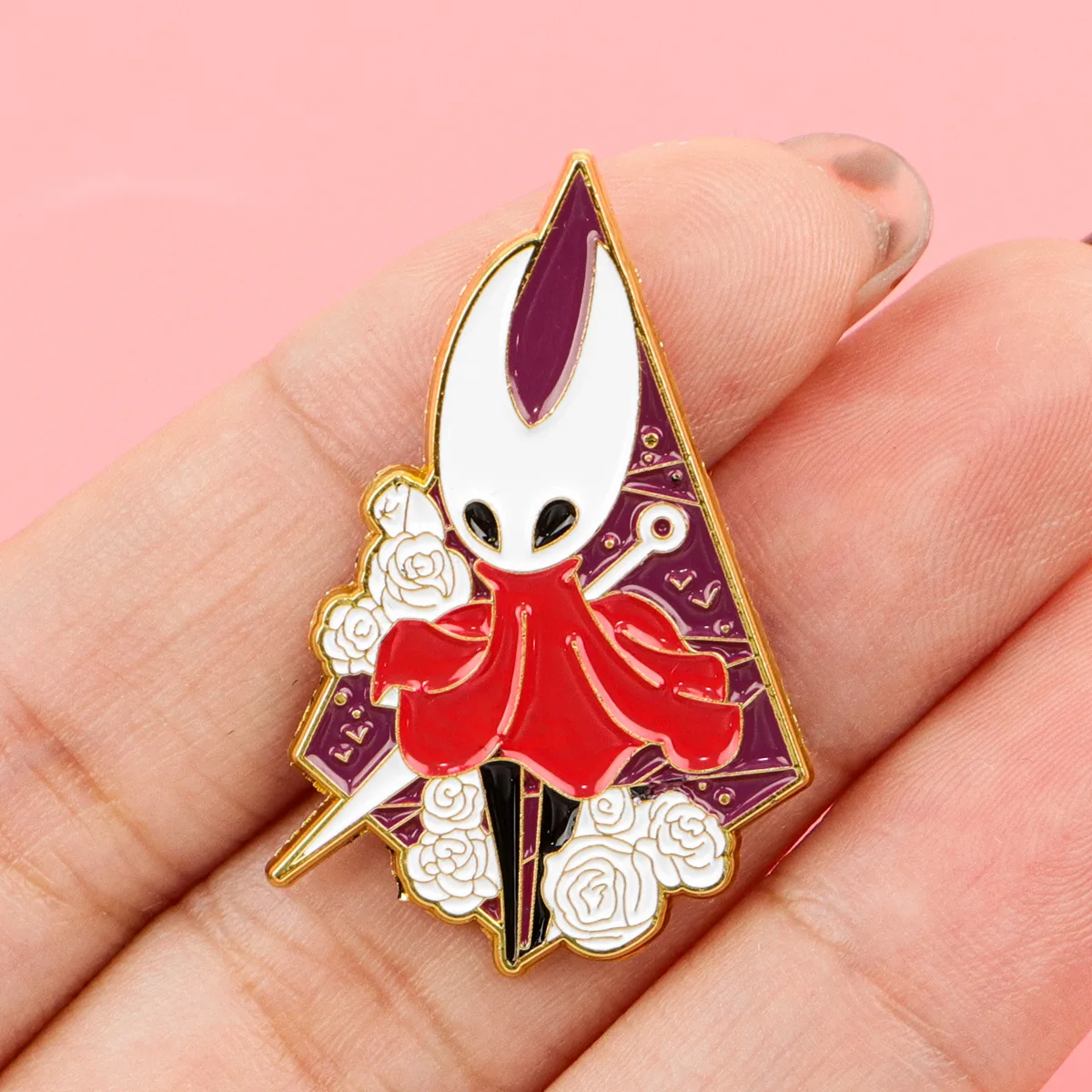 Cool Game Knight Enamel Pin Cartoon Villain Brooches Woman Men Backpack Accessories Bags Badge Fashion Lapel Jewelry Fans Gift - Detail 1