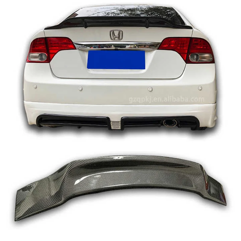 

After the carbon fiber spoiler Suitable for eight generations between 2006 and 2011 civic rear spoiler bumper body kit