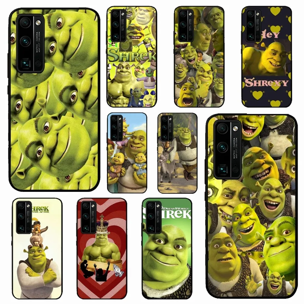 Cartoon Moive S-shreks Phone Case For Huawei Honor 10 Lite 9 20 7A 9X 30 50 60 70 Pro Plus Soft Silicone Cover