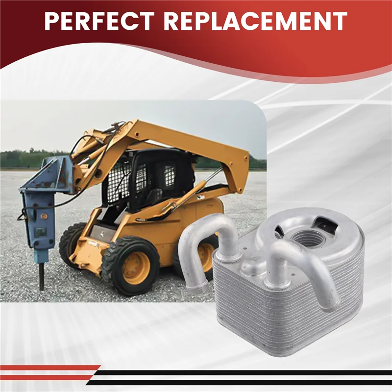 Radiador de transmissão de óleo re515469 para trator skid steer loader john deere 4120 4320 4520 4720 5065m