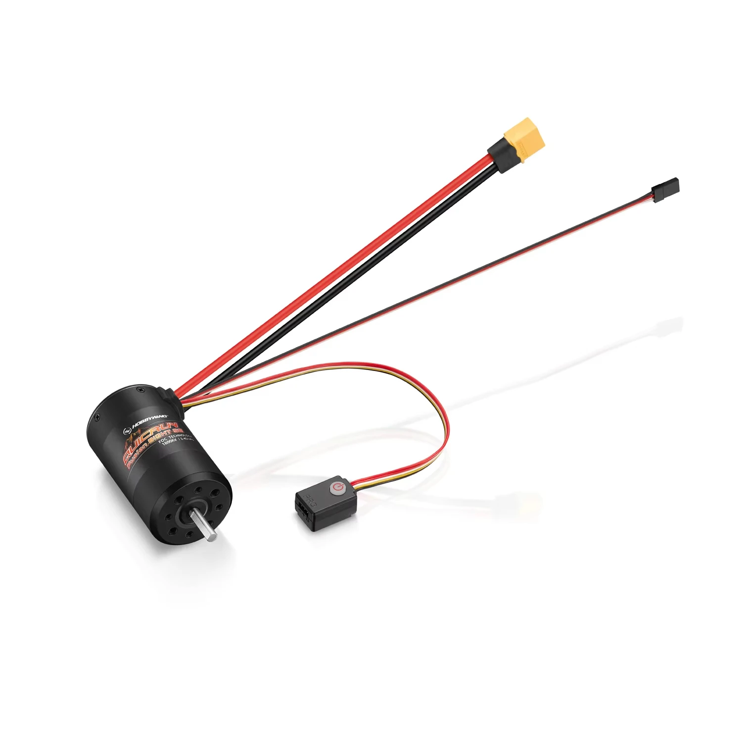 

Hobbywing QUICRUN Fusion 8IGHT SE 1800KV 2in1 Brushless Sensored Motor 2-4S 6V/7.4V BEC for 1/8 RC Rock Crawler Car