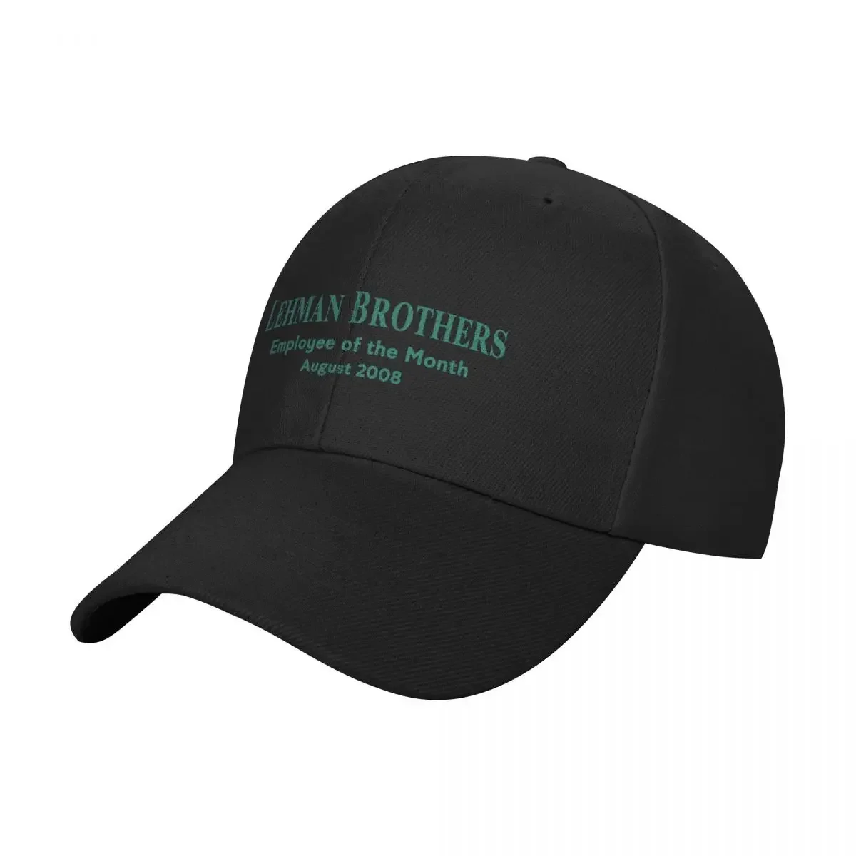 Lehman Brothers Employee of the Month August 2008 Baseball Cap Hip Hop Sunhat Beach Bag Men Golf Wear Women's