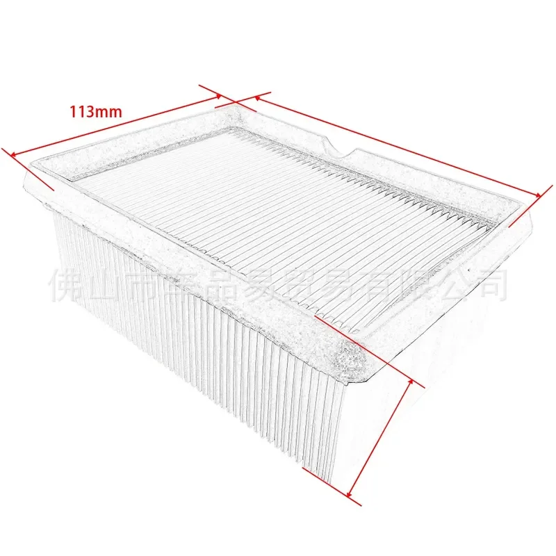 High Performance Air Filter Element Replacement Compatible with CFMOTO 800MT CF800-5 2022 2023 Motorcycle Parts