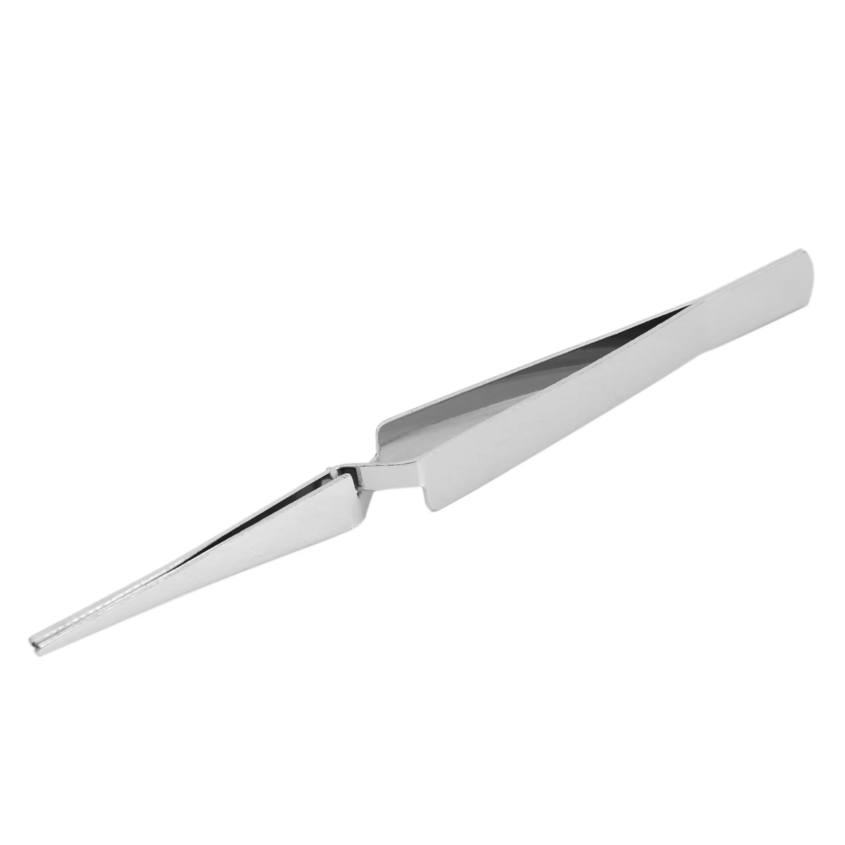 Beauty 8Pcs/Set Precision Tweezers Stainless Steel Thick Electronics Forceps Eyebrow Tweezers Anti-Skid Tools