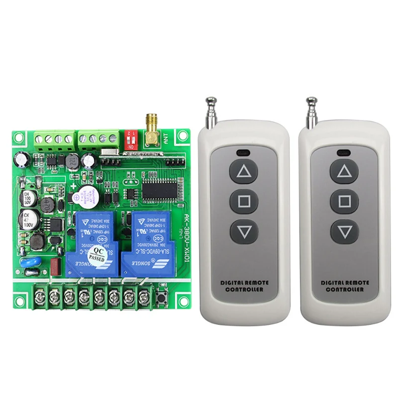 

DC12V 24V 30A relay RF Wireless remote control switch Electric door lock/lighting/Garage door/electric curtain