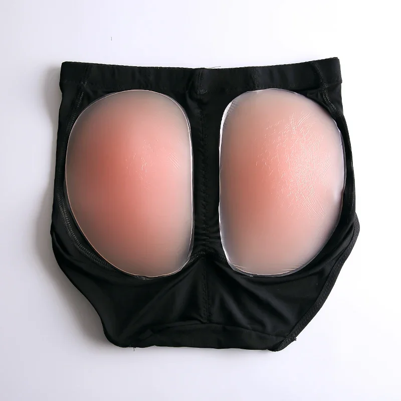 Women Removable Silicone Pads Panties Fake Ass Enhancers Butt Lifter Shaper Breathable Mesh Control Thigh Underwear OI3646