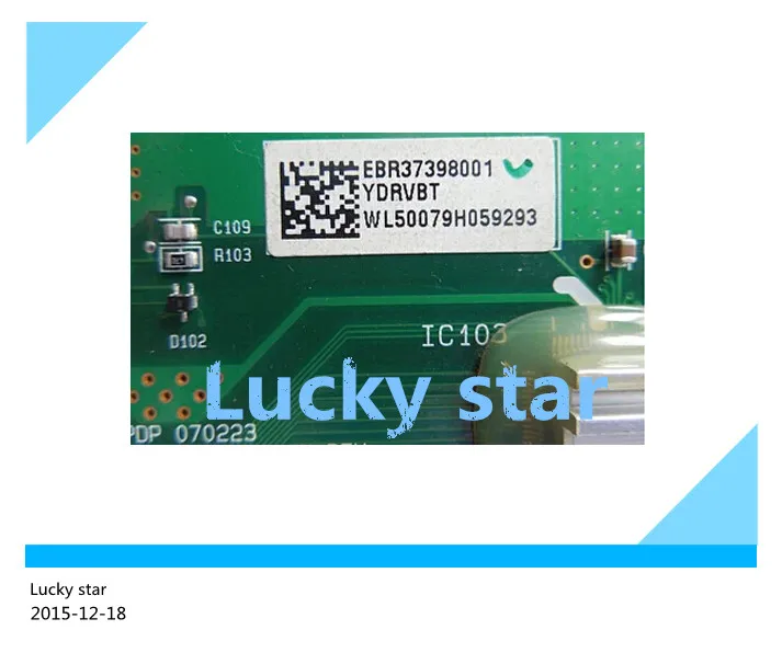 Una coppia di alta qualità per Buffer Board EBR 37397801   EBR 37398001   Parte della scheda LG50X4A