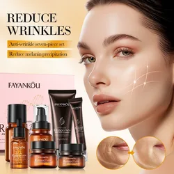Retinol Peptide Skin Care Set Deeply nourishes and repairs Reduces wrinkles and fine lines Lightens dark circles pigmentation