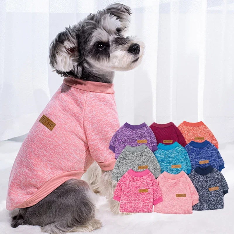

Pet Accessories Winter Dog Clothes Small Dogs Warm Dogs Coat Schnauzer Pug Clothing Sweatshirts Casual Dog Clothing Ropa