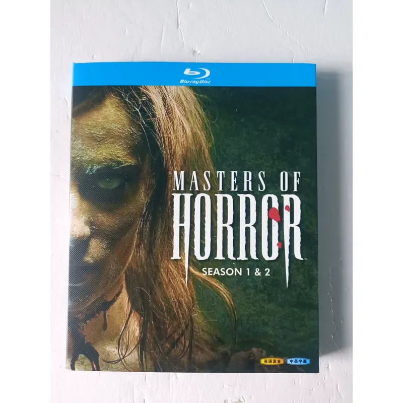 Blu-ray Disc Master of Horror Season 1 and 2 Collection Real Picture Shooting Brand New Unopened Three Sheets