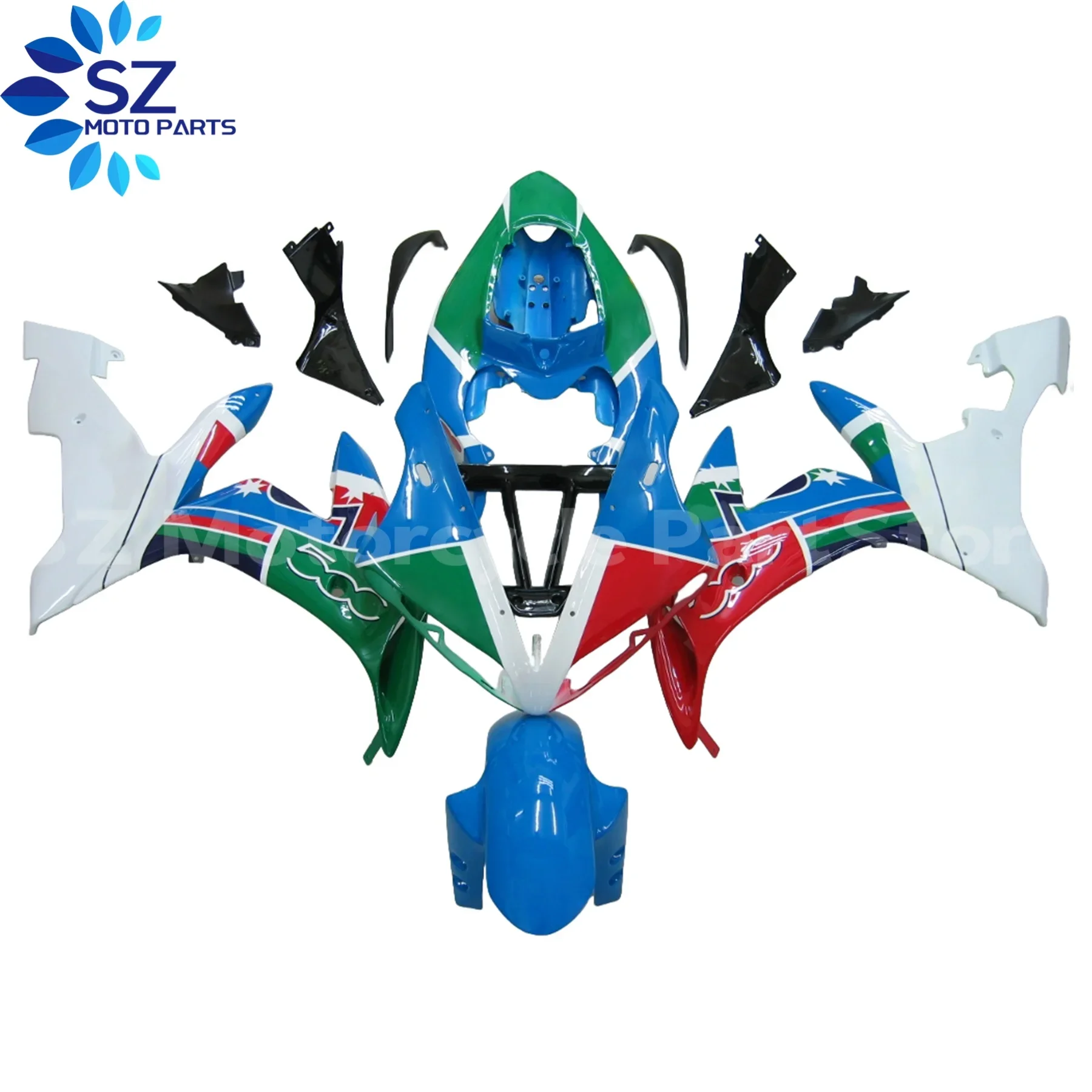 

Motorcycle Fairing Kit Suitable for YAMAHA YZF R1 04 05 06 YZFR1 2004 2005 2006 ABS Plastic Injection Bright Beautiful Bodywork