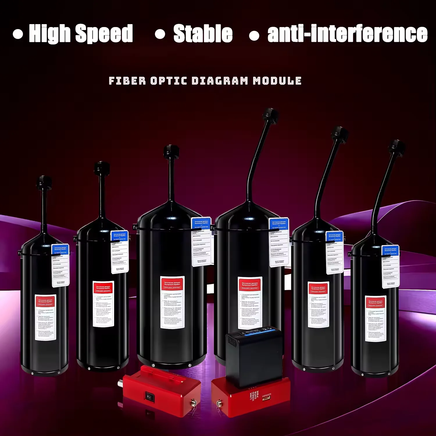 

Anti-Interference Uav FPV Fiber Optic Barrels for 0.27mm Long Distance 20/25/30KM Fiber Optical Cable Drones Accessories