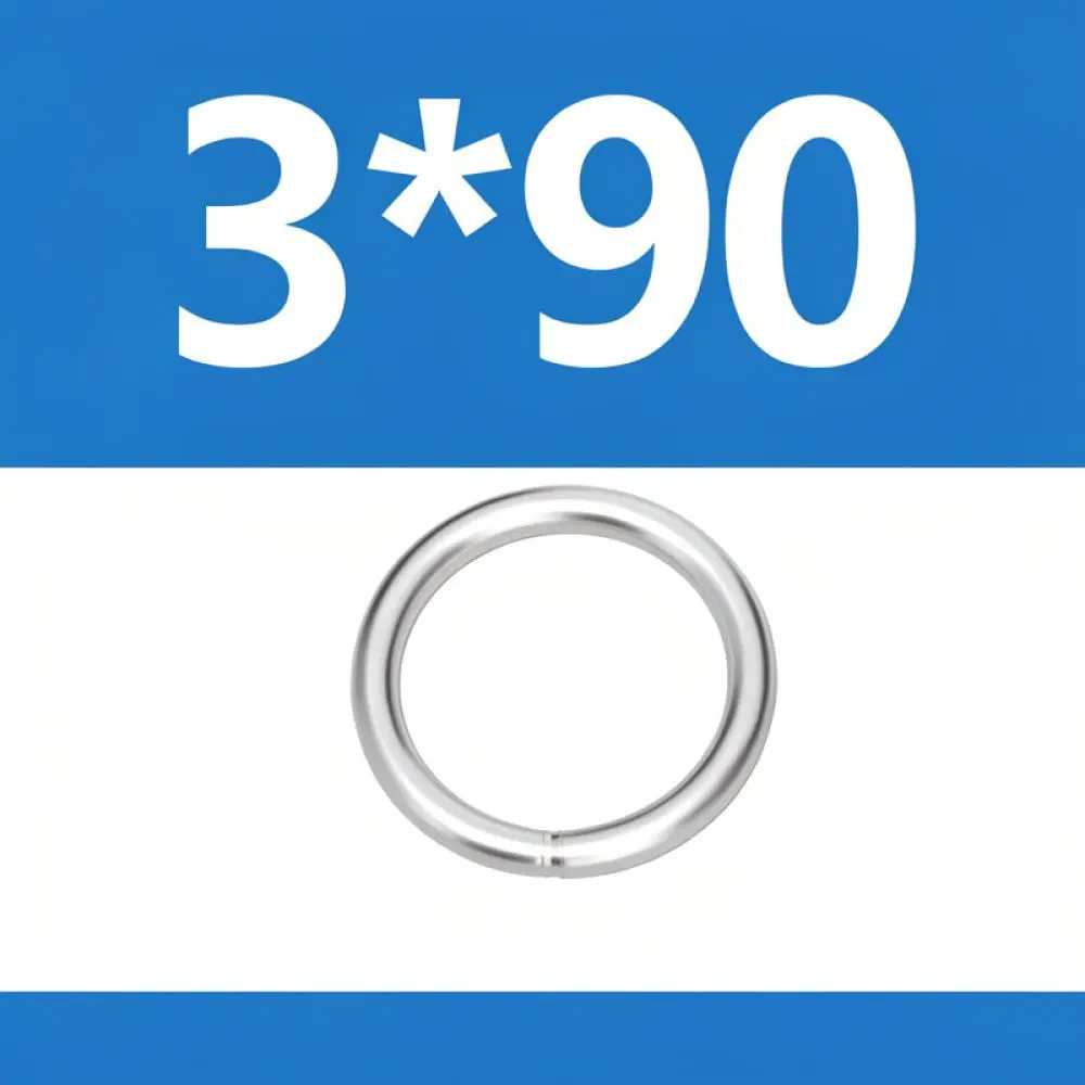 For Xiaoying Durable 304 Stainless Steel Lifting Eye Nut Threaded Circular Ring Hardware For Lifting Construction