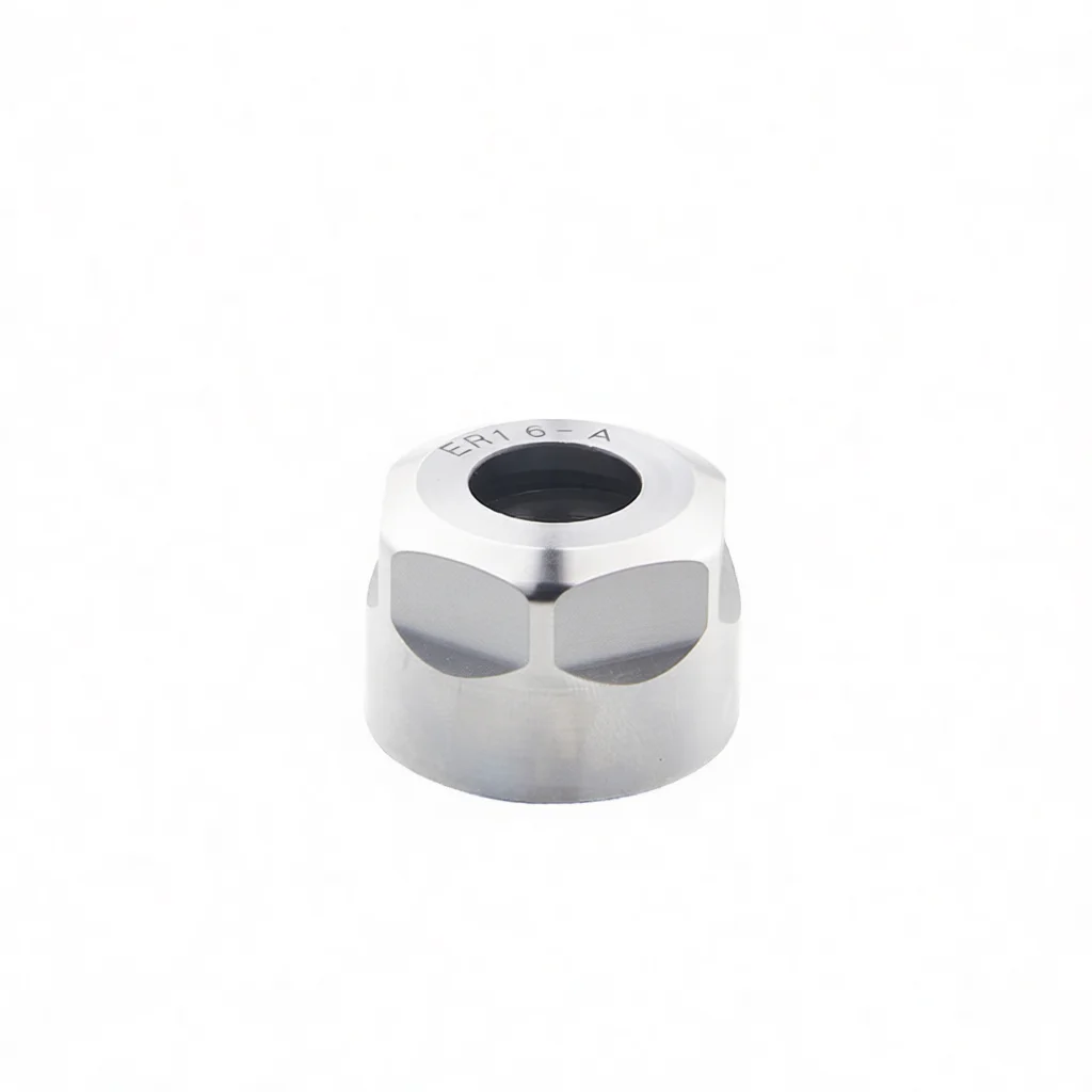CNC Milling Collet Nut ER8 ER11 ER16 ER20 ER25 ER32 ER40 A M UM Type Carbon Steel Hardened Clamping Nut For Engraving Machine