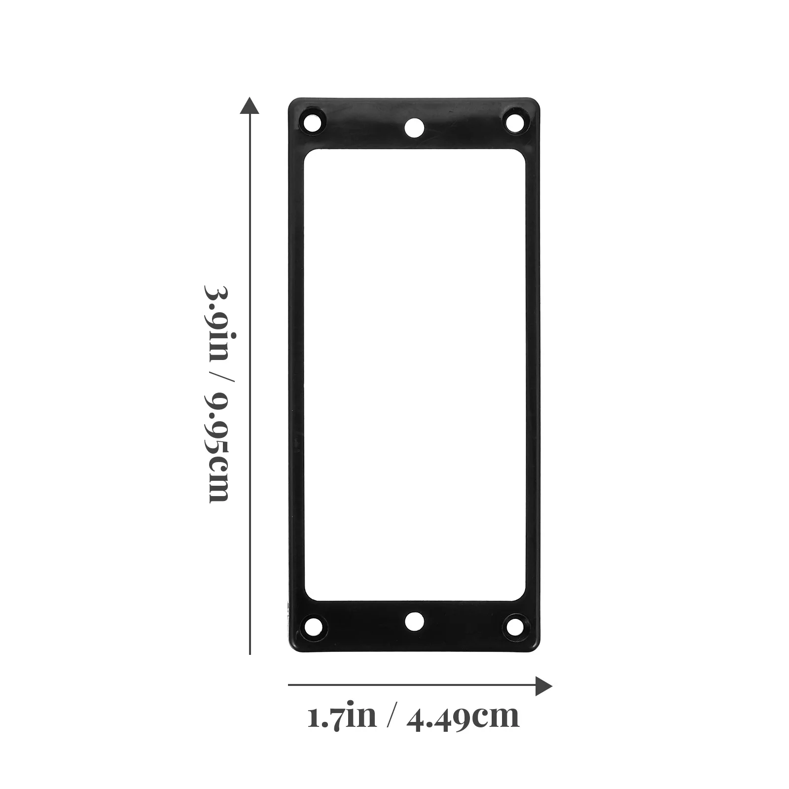 2 個エレキギターカバーアセンブリフレームピックアップカバーアクセサリーアクセサリーピックアップフレーム付き