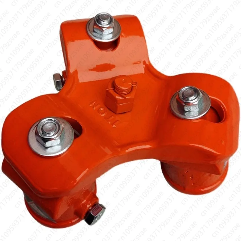 Rescue Lifting Triangle Bracket Iron Pipe Tripod With Cap Pulley Suspension Frame