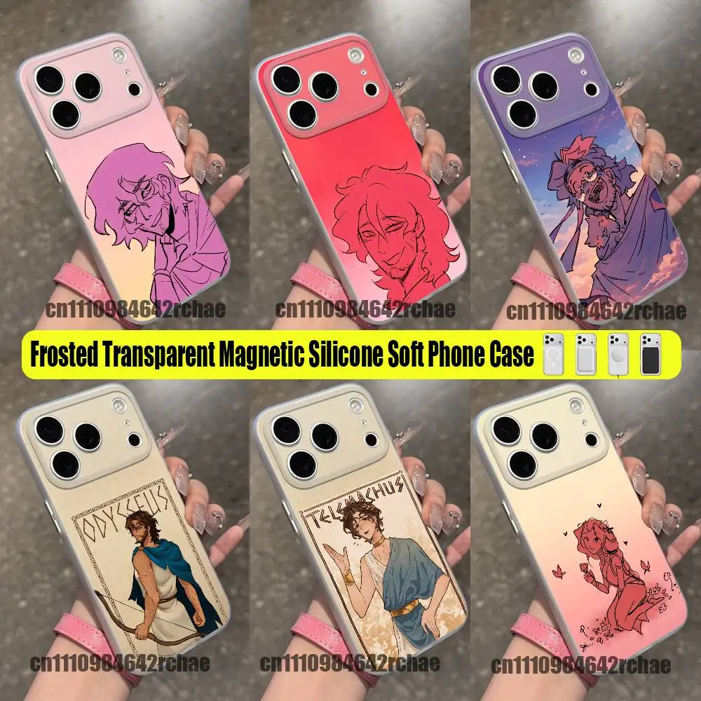 

For E-Epic The Musical Telemachus Odysseus Phone Case iPhone 12,16,11,14,13,17,15,Pro,Max,Plus,Air,Mini Wireless Magnetic Clear