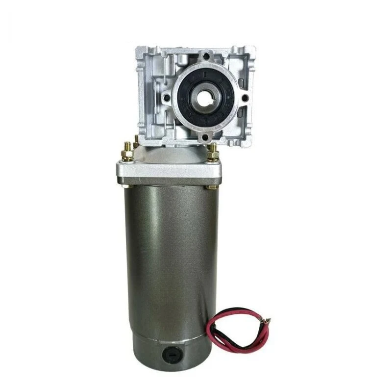 

450W DC12V, 24V, 220V permanent magnet brush motor, high torque +RV30 worm gear motor