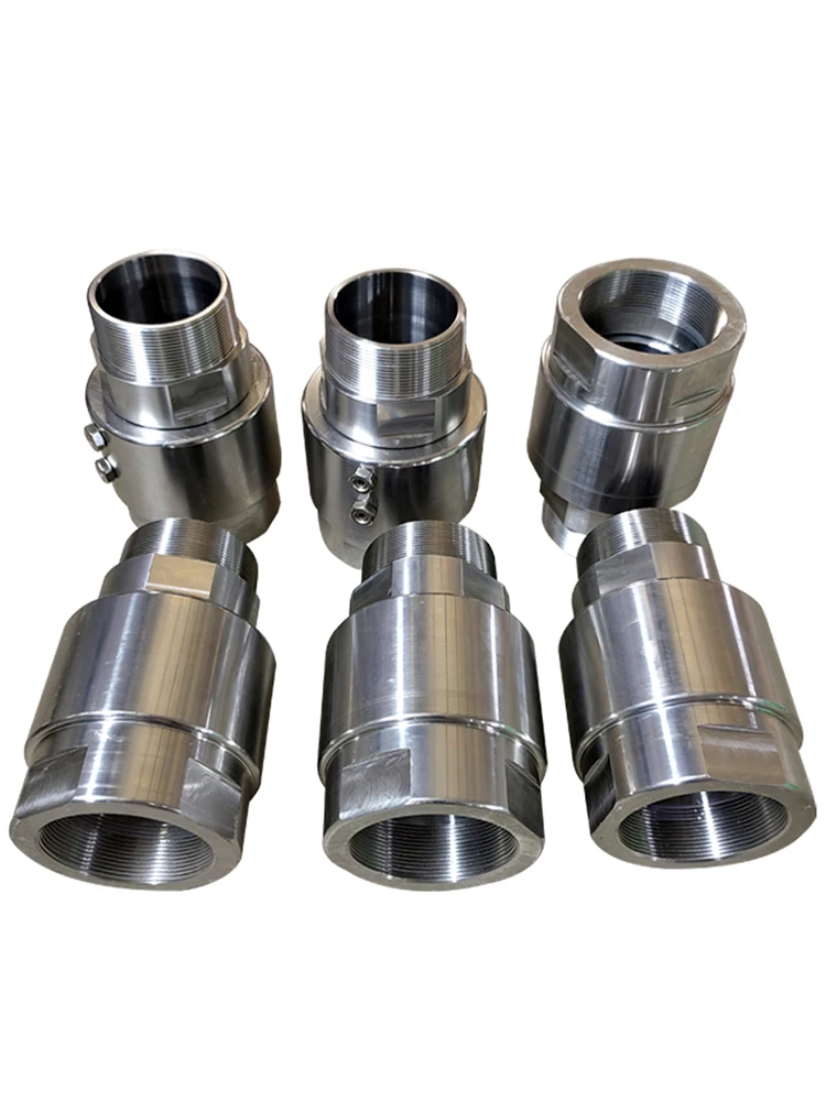 Pressure Water Pipe Connection Slewing Joint Engineering Fire Pipe Straight Through Thread Connection Universal Swivel Joint